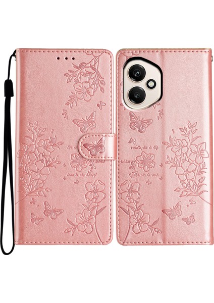 Honor 400 5g Cüzdan Telefon Kılıfı Deri Kapaklı Kayışlı (Yurt Dışından)