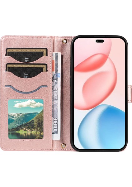 Honor 400 Pro 5g Cüzdan Kılıfı Eşkenar Dörtgen Deri Telefon Kılıfı Kayışlı (Yurt Dışından) fiyatları