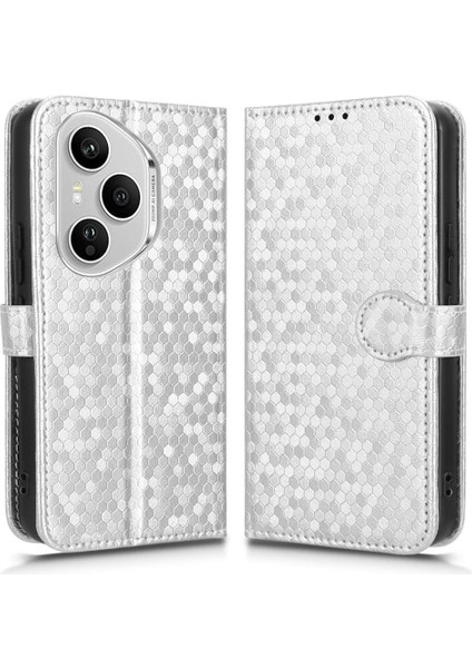 Honor 400 Pro 5g Cüzdan Kılıf Pu Deri Telefon Kılıfı Bilek Kayışı ile (Yurt Dışından)