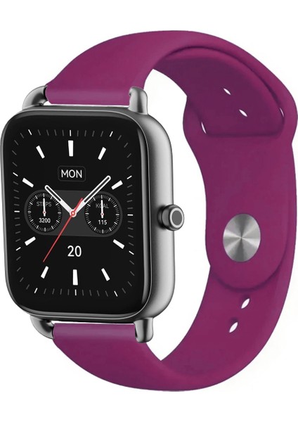 Haylou Blıng LS12 ile Uyumlu Kordon Yumuşak Dokulu Esnek Jel Silikon Kayış