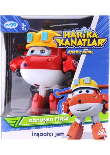 Harika Kanatlar Dönüşen Figür Inşaatçı Jett fırsatları