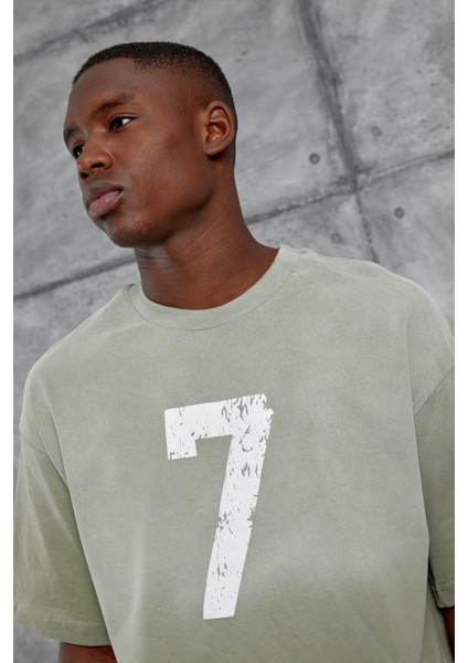 Haki 7 Numara Oversize Tshirt fiyatları