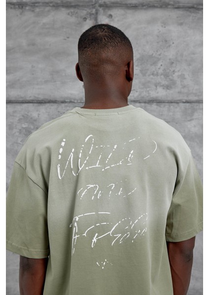 Haki 7 Numara Oversize Tshirt fırsatları