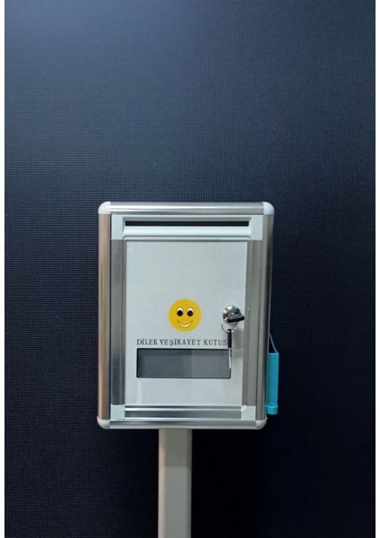22X29 cm Lüks Ithal Ayaklı Alüminyum Metal Dilek Şikayet Kutusu fiyatları
