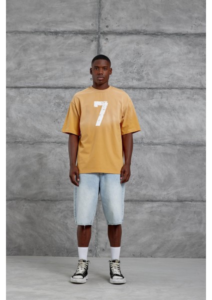 Hardal 7 Numara Oversize Tshirt modelleri