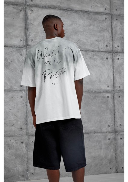 Beyaz 7 Numara Oversize Tshirt modelleri