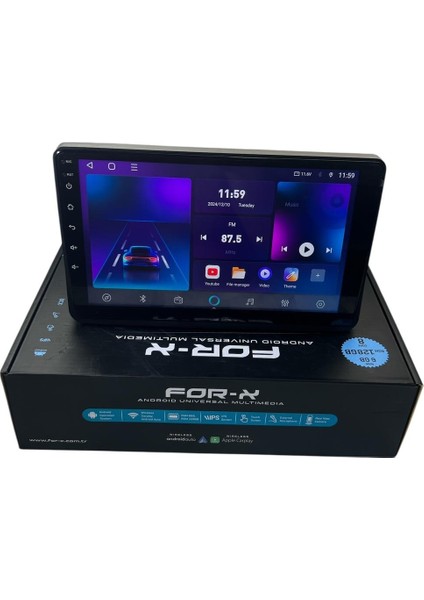 Fiat Panda 2003-2012 Forx 6-128 Tam Profesyonel Oem Multimedia