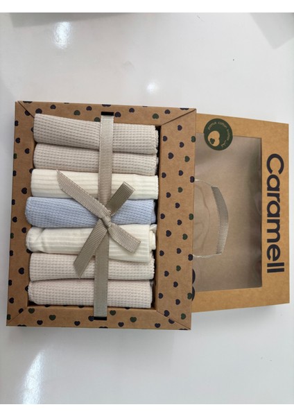 Caramell 7'li Renkli Erkek Bebek Ağız Mendili fiyatları