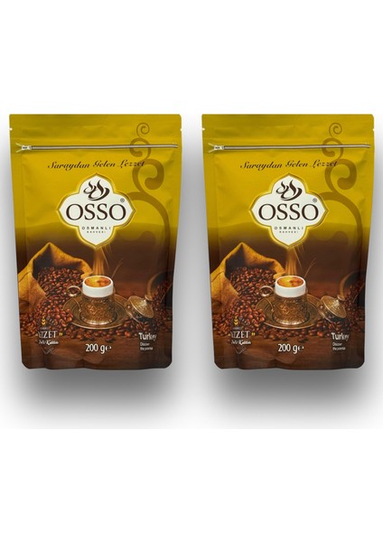 2’li Osmanlı KAHVESİ(2x200=400 gr)