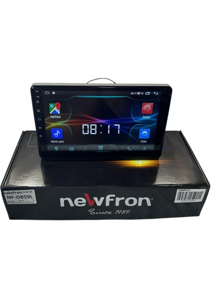 Fiat Panda 2003-2012 Newfron 6-64 Tam Profesyonel Oem Multimedia