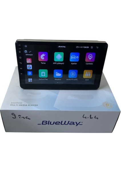 Fiat Panda 2003-2012 Blueway 4-64 Profesyonel Oem Multimedia modelleri