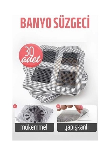 Banyo Gider Süzgeci 30 Adet fiyatları