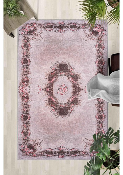 Kaymaz Taban Yıkanabilir Halı – Mutfak, Salon, Yatak Odası Için Modern Dijital Baskı Halı (SLNHALI31)