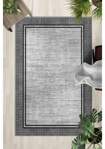 Kaymaz Taban Yıkanabilir Halı – Mutfak, Salon, Yatak Odası Için Modern Dijital Baskı Halı (SLN_HALI_09)