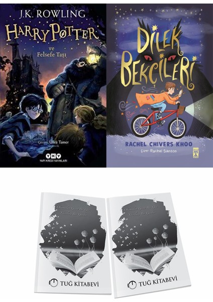 Harry Potter ve Felsefe Taşı ve Dilek Bekçileri + Hediyeli
