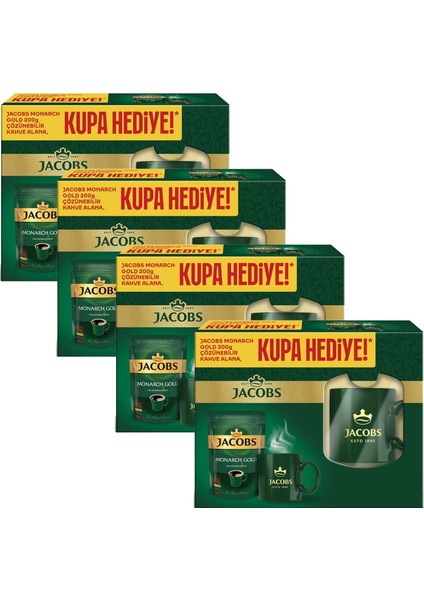 Monarch Gold 200 gr Çözünebilir Kahve