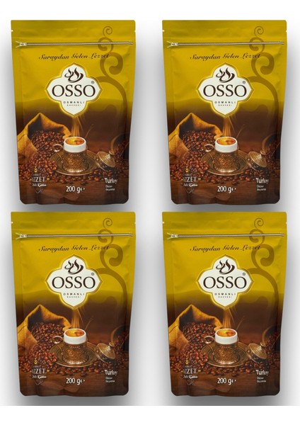 3’lü Osmanlı KAHVESİ(4x200=800 gr)