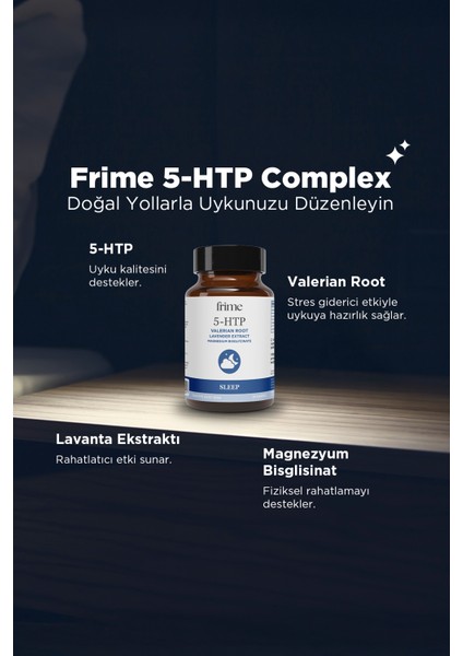 Sleep, Uyku Desteği, 5 HTP, Kediotu, Magnezyum Bisglisinat, Lavanta Ekstresi fiyatları