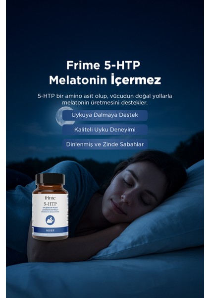 Sleep, Uyku Desteği, 5 HTP, Kediotu, Magnezyum Bisglisinat, Lavanta Ekstresi modelleri