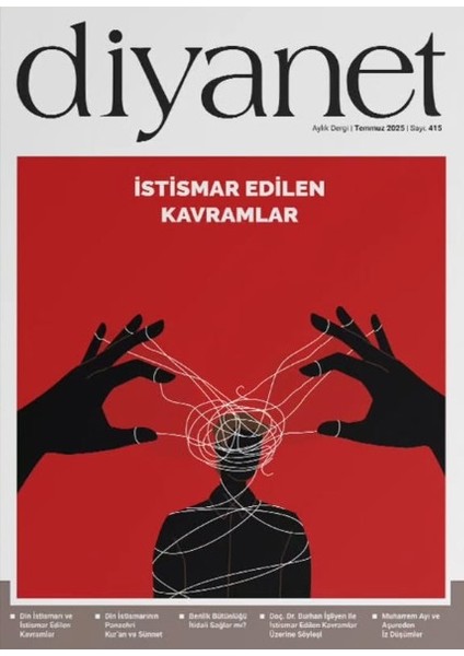 Diyanet Aylık Dergi 415.SAYI Temmuz 2025