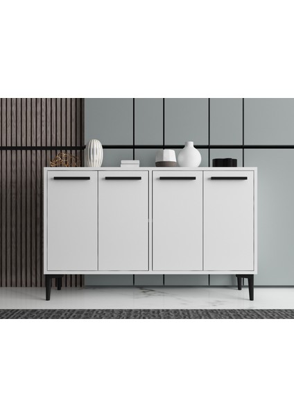 Vern 120CM Konsol, Tv Sehpası, Tv Ünitesi, Kahve Köşesi, Banyo Dolabı, Çok Amaçlı Dolap