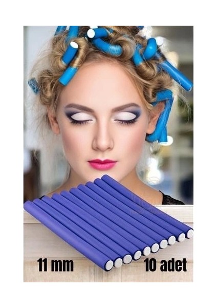 Sosis Latex Bigudi 11 mm Kalınlık 10 Adet