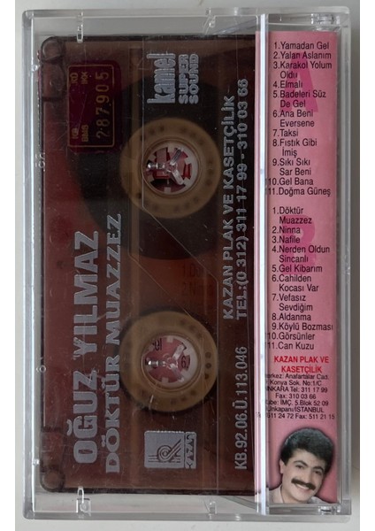 Oğuz Yılmaz Döktür Muazzez Kaset (Orijinal Dönem Baskı Kaset) fiyatları