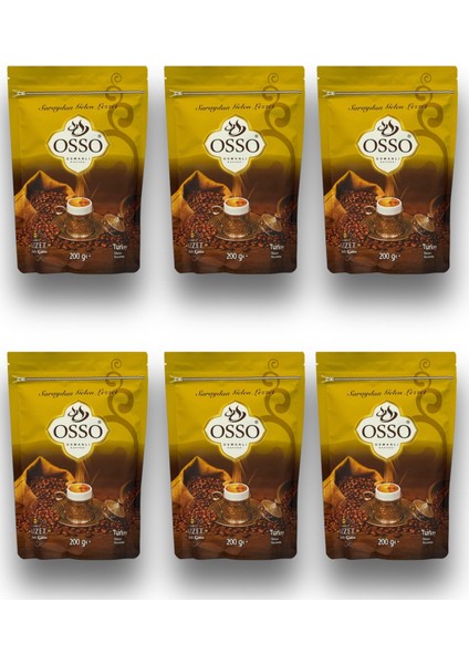6'lı Osmanlı KAHVESİ(6x200=1200 gr)