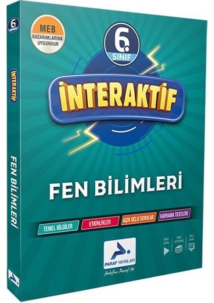 6. Sınıf Interaktif Fen Bilimleri Soru Kütüphanesi Paraf