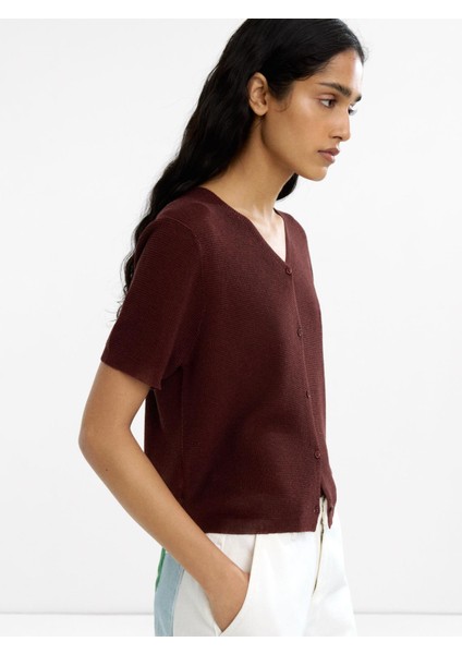 Kısa Kollu Örme Hırka fiyatları