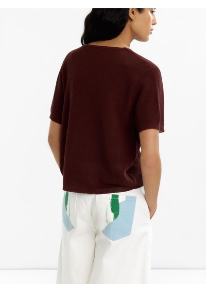 Kısa Kollu Örme Hırka modelleri