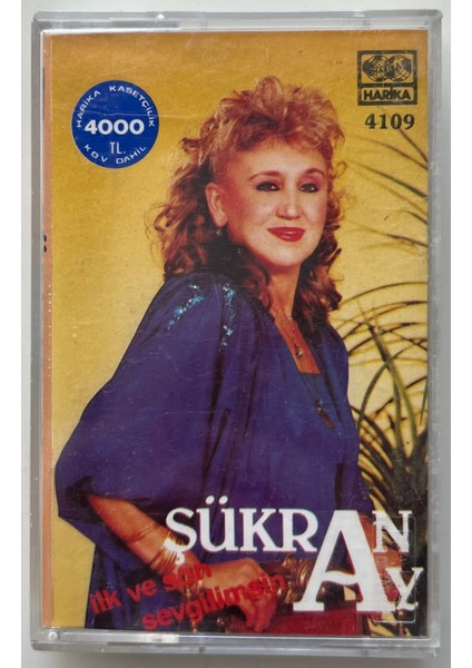 Şükran Ay Ilk ve Son Sevgilimsin Kaset (Orijinal Dönem Baskı Kaset)