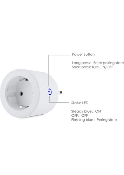 CE1P Yeni Nesil Akıllı Yönetilebilir Kablosuz Wi-Fi Priz Maksimum Yük 2500W 10A fiyatları