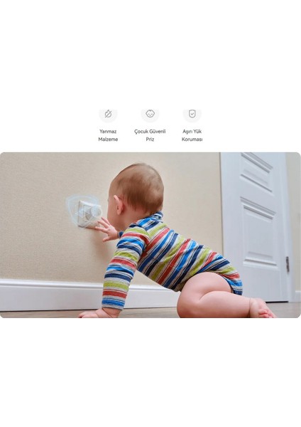 CE1P Yeni Nesil Akıllı Yönetilebilir Kablosuz Wi-Fi Priz Maksimum Yük 2500W 10A indirimleri