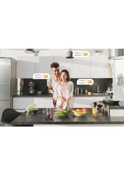 CE1P Yeni Nesil Akıllı Yönetilebilir Kablosuz Wi-Fi Priz Maksimum Yük 2500W 10A