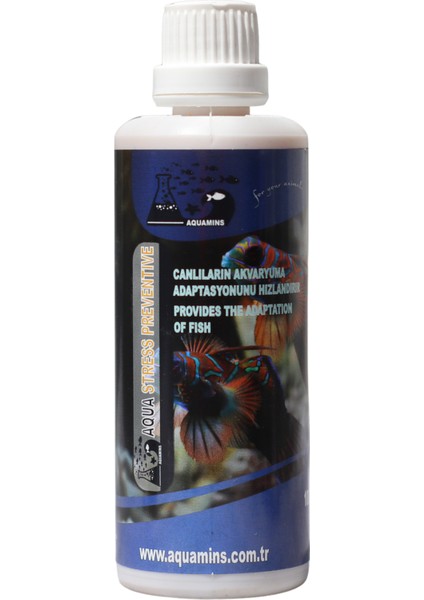 Aqua Stress Preventıve – Akvaryum Balıkları Için Stress Önleyici (100 Ml)