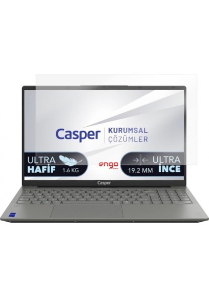 Casper Nirvana X750 15.6 Inç Mat Ekran Koruyucu Şeffaf 16:9