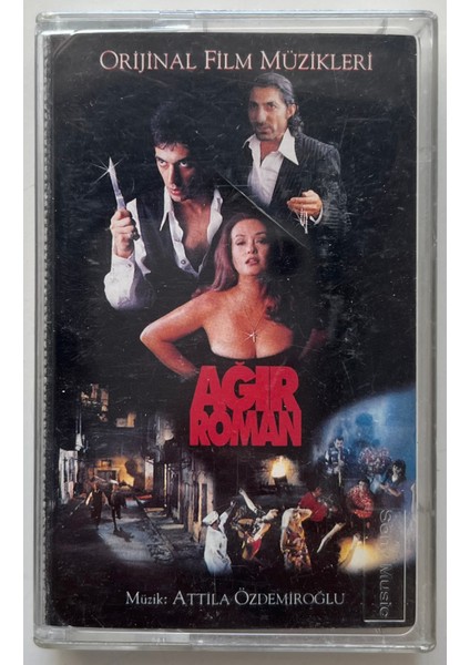 Ağır Roman Orijinal Film Müzikleri Kaset (Orijinal Dönem Baskı Kaset)