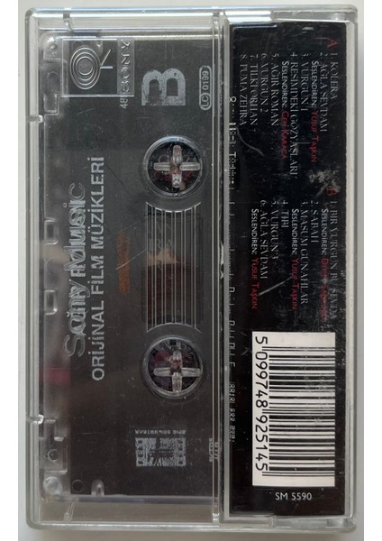 Ağır Roman Orijinal Film Müzikleri Kaset (Orijinal Dönem Baskı Kaset) fiyatları