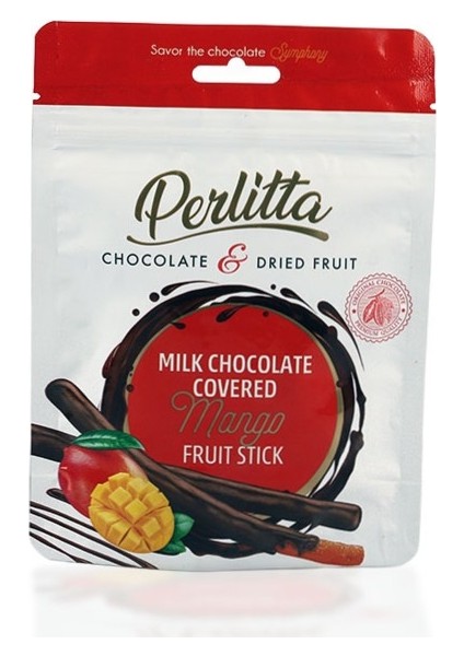 Mango ve Armutlu Sütlü Çikolatalı Stick 80 Gr. (1 Paket)