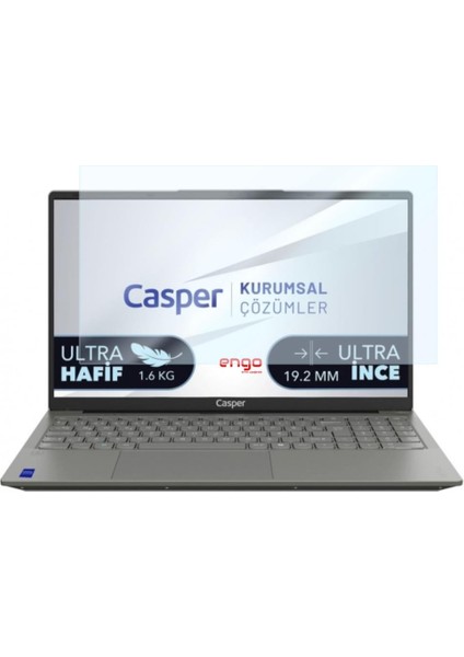 Casper Nirvana X750 15.6 Inç Ekran Koruyucu Nano Parlak 16:9