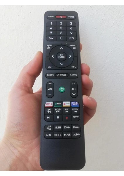 55 Ov 6000U Uyumlu Android Smart Tv Kumanda