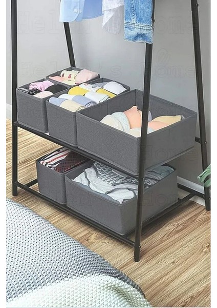 4'lü Dolap Içi ve Çekmece Içi Düzenleyici Organizer Giysi, Çorap, Iç Çamaşırı Saklama Kutu Seti fırsatları