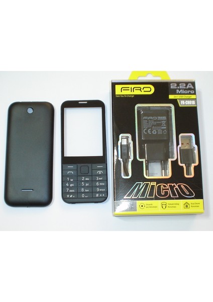 Nostaljikcep Nokia 1012 Şarj Cihazı + Kapak Tuş Takımı