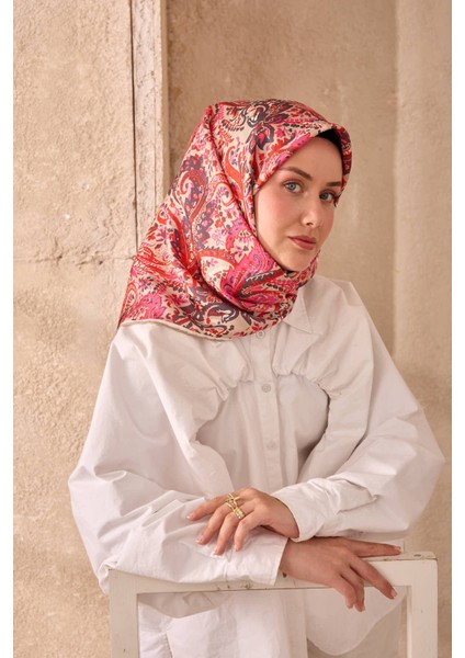 Twill Ipek Eşarp 11473-42