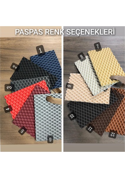 Egea Sedan Uyumlu Akıllı Paspas modelleri