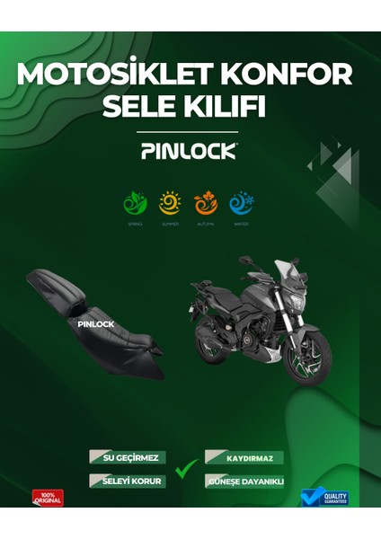 Bajaj Dominar Uyumlu Konfor Sele Kılıfı
