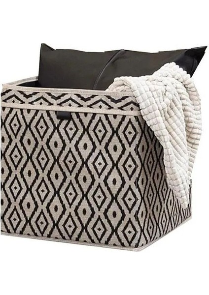 (3 Adet )Bohe Raf Düzenleyici Organizer Kutu, Saklama Kutusu, 30 x 30 x 30 cm fiyatları