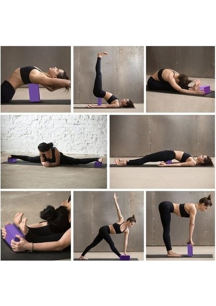 2' Li Yoga Blok Seti pilates Yoga Denge Köpüğü 1 Çift fiyatları