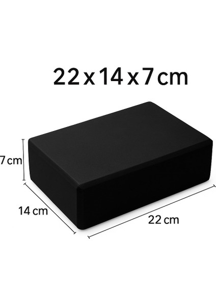 2' Li Yoga Blok Seti pilates Yoga Denge Köpüğü 1 Çift